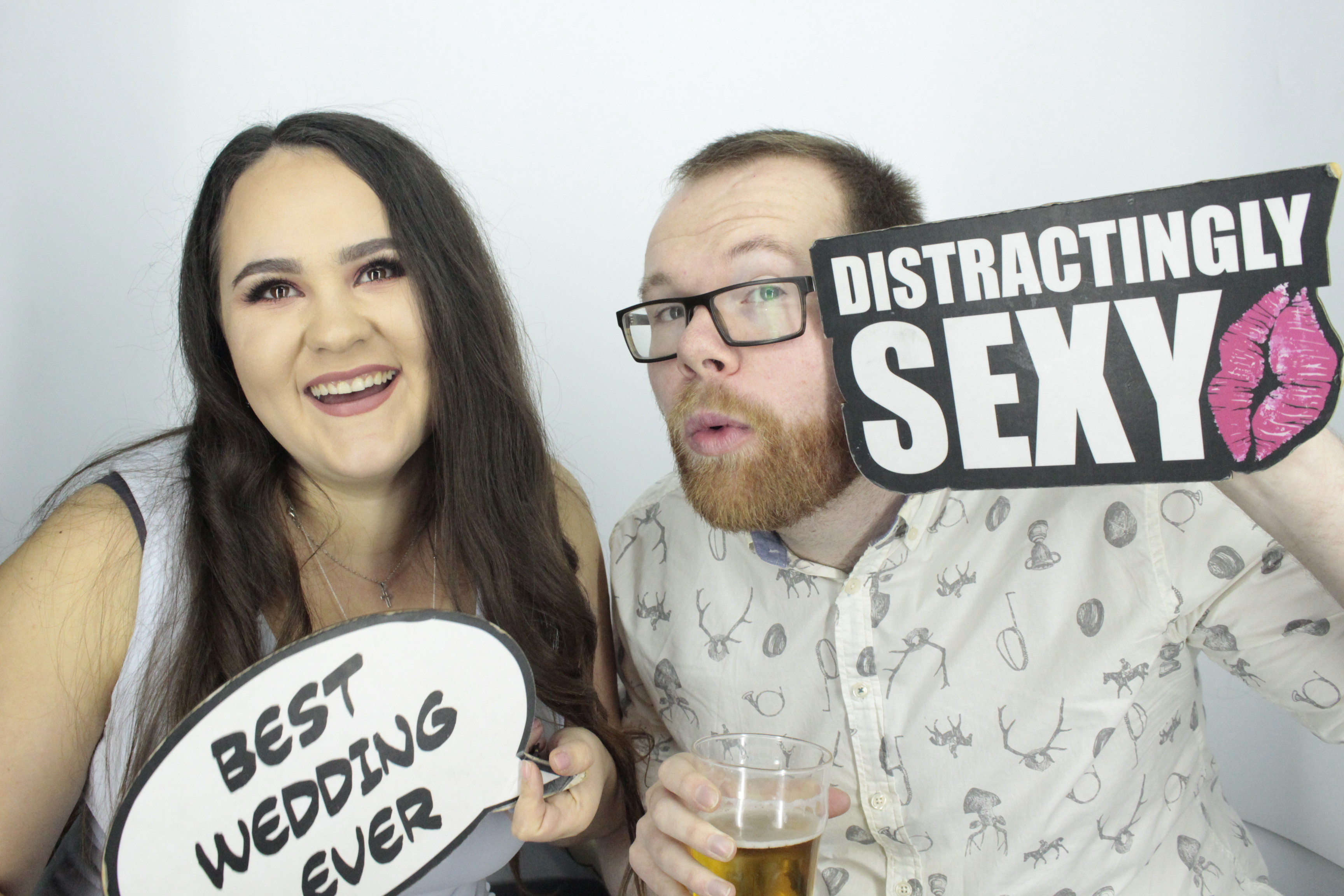 Danielle and Jordon's wedding | View more photos from the event at gallery.myphotoboothexperience.co.uk/u/MyPhotoBoothExperienceLtd/Danielle-and-Jordons-wedding